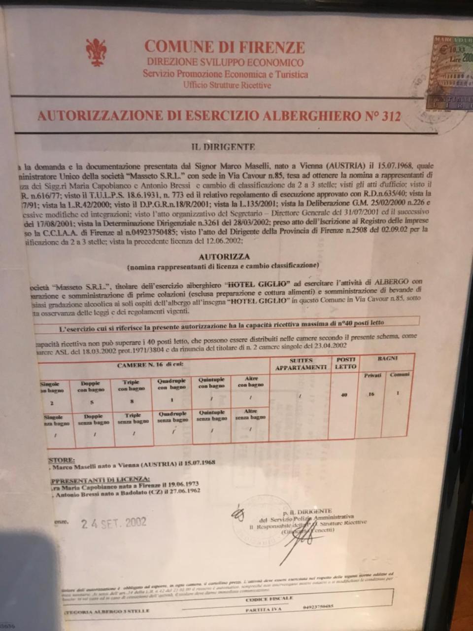 Hotel Giglio Florence Ngoại thất bức ảnh